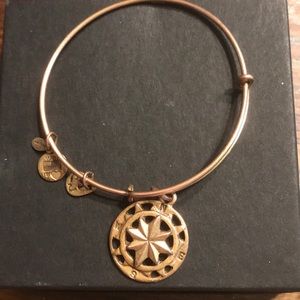 Beautiful Alex and Ani Compass Bracelet